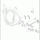 2016 FE 350S CHASSIS Side   /   center stand
