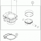2016 FE 350 ENGINE Цилиндры