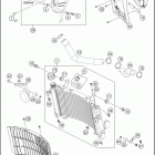 2016 701 ENDURO ENGINE Система охлаждения
