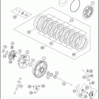 2016 FE 501 ENGINE Сцепление