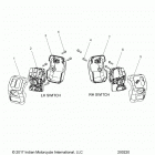 N18TCEAA - CHIEFTAIN ELITE ALL OPTIONS Electrical, switch controls, lh  /  rh - n18tceaa ...
