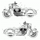 CHALLENGER DARK HORSE (N20LCDRR) Body, emblems  /  decals - n20tedaa all options (2...