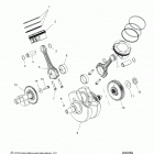 N19MSA00/MSB00 - SCOUT 1200 ALL OPTIONS Engine, piston and crankshaft - n19msa00  /  msb00...