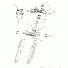 N19MSA00/MSB00 - SCOUT 1200 ALL OPTIONS Steering, upper and lower clamps - n19msa00  /  ms...