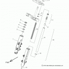 N17TCAAA/TRAAA - CHIEFTAIN/ROADMASTER ALL OPTIONS Suspension, front forks - n17tcaaa  /  traaa all o...