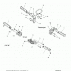 N19MSA00/MSB00 - SCOUT 1200 ALL OPTIONS Chassis, footpegs - n19msa00  /  msb00 all options...