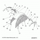 CHIEFTAIN ELITE (N20TCEBB) Body, fender, rear - n20tcebb all options (2007467...