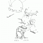 N19TFAAA - CHIEFTAIN CLASSIC ALL OPTIONS Body, fairing asm, windshield mount - n19tfaaa all...