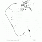N18TCEAA - CHIEFTAIN ELITE ALL OPTIONS Controls, clutch lever and cable - n18tceaa all op...
