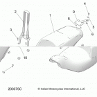 SCOUT SIXTY ALL OPTIONS (N20MSA11/MSB11) Body, seat - n20tjdbb all options (200375c)