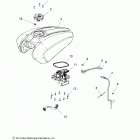 SCOUT SIXTY ALL OPTIONS (N21MSA11/MSB11) Fuel system, fuel tank asm. - n21msa11  /  msb11 a...