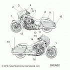 N19TCBAA/TCAAA - CHIEFTAIN/CHIEFTAIN LIMITED ALL OPTIONS Body, emblems  /  decals - n19tcbaa  /  tcaaa all ...
