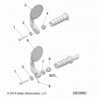 SCOUT BOBBER SIXTY ALL OPTIONS (N20MTA11/MTB11) Body, mirrors - n20mta00  /  mtb00  /  mtg00  /  m...