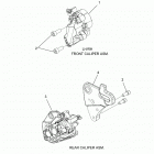 N18TCEAA - CHIEFTAIN ELITE ALL OPTIONS Brakes, calipers, front and rear - n18tceaa all op...