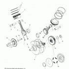 N19MSA11/MSB11 - SCOUT SIXTY ALL OPTIONS Engine, piston and crankshaft - n19msa11  /  msb11...