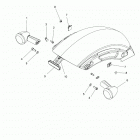 SCOUT BOBBER SIXTY ALL OPTIONS (N20MTA11/MTB11) Electrical, rear turn signals and reflector - n20m...