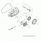 N17TCAAA/TRAAA - CHIEFTAIN/ROADMASTER ALL OPTIONS Engine, primary cover asm. - n17tcaaa  /  traaa al...