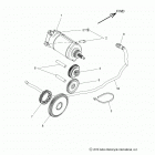 N17TCAAA/TRAAA - CHIEFTAIN/ROADMASTER ALL OPTIONS Engine, starter motor - n17tcaaa  /  traaa all opt...