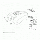 SCOUT SIXTY ALL OPTIONS (N21MSA11/MSB11) Fuel system, fuel tank mounting - n21msa11  /  msb...