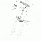 N18TCEAA - CHIEFTAIN ELITE ALL OPTIONS Steering, upper and lower clamps - n18tceaa all op...