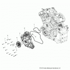 SCOUT SIXTY ALL OPTIONS (N21MSA11/MSB11) Engine, cover asm., stator  - n21msa11  /  msb11 (...