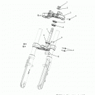N19MSA11/MSB11 - SCOUT SIXTY ALL OPTIONS Steering, upper and lower clamps - n19msa11  /  ms...