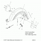 N18TFAAA - CHIEFTAIN CLASSIC ALL OPTIONS Body, fender, front - n18tfaaa all options (200312...