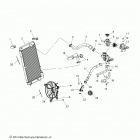 N19MSA00/MSB00 - SCOUT 1200 ALL OPTIONS Engine, cooling asm. - n19msa00  /  msb00 all opti...