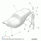 N19TCBAA/TCAAA - CHIEFTAIN/CHIEFTAIN LIMITED ALL OPTIONS Body, seat - n19tcaa  /  tcba all options (200468c...