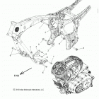 N17TCAAA/TRAAA - CHIEFTAIN/ROADMASTER ALL OPTIONS Engine, engine mounting - n17tcaaa  /  traaa all o...
