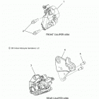 N17TCAAA/TRAAA - CHIEFTAIN/ROADMASTER ALL OPTIONS Brakes, calipers, front and rear - n17tcaaa  /  tr...