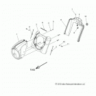 N18CCDAAAH/AABH/AACH/AAEH - CHIEF DARK HORSE Body, headlight housing - n18ccdaa all options (49...