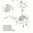 N18TCAA/TCBA - CHIEFTAIN/CHIEFTAIN LIMITED ALL OPTIONS Body, saddlebag asm. - n18tcaa  /  tcba all option...