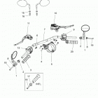 N18MTA00/MTB00 - SCOUT BOBBER ALL OPTIONS Steering, handlebar assembly - n18mta00  /  mtb00 ...
