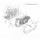 N17TCAAA/TRAAA - CHIEFTAIN/ROADMASTER ALL OPTIONS Engine, crankcase - n17tcaaa  /  traaa all options...