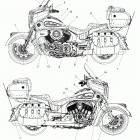 N18TBAAA - ROADMASTER CLASSIC ALL OPTIONS Body, decals - n18tbaaa all options (200324)