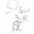 N18TCEAA - CHIEFTAIN ELITE ALL OPTIONS Body, fairing asm, windshield mount - n18tceaa all...