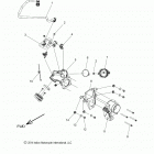 N17TCAAA/TRAAA - CHIEFTAIN/ROADMASTER ALL OPTIONS Fuel system, fuel rail  /  throttle body - n17tcaa...