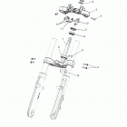 N18MTA00/MTB00 - SCOUT BOBBER ALL OPTIONS Steering, upper and lower clamps - n18mta00  /  mt...