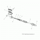 N17TCAAA/TRAAA - CHIEFTAIN/ROADMASTER ALL OPTIONS Brakes, rear, master cylinder - n17tcaaa  /  traaa...