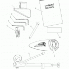 N17TCAAA/TRAAA - CHIEFTAIN/ROADMASTER ALL OPTIONS Tools, tool kit  /  owners manual - n17tcaaa  /  t...