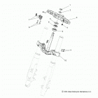 N17TCAAA/TRAAA - CHIEFTAIN/ROADMASTER ALL OPTIONS Steering, upper and lower clamps - n17tcaaa  /  tr...