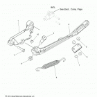 N16MSA00/MSB00 - SCOUT ALL OPTIONS Chassis, side stand - n16msa00  /  msb00 (49indian...