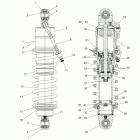 N15TCAAA/TRAAA - CHIEFTAIN/ROADMASTER ALL OPTIONS Suspension, shock absorber - n15tcaaa  /  traaa al...
