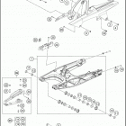 2018 RC 390 BLACK CHASSIS Бугель