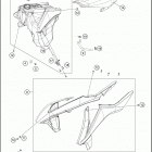 2017 250 XC-W CHASSIS T ank, sea t , cover