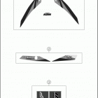 2018 250 EXC-F CHASSIS Наклейки