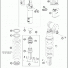 2017 690 ENDURO R CHASSIS Амортизатор