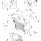 2017 690 ENDURO R ENGINE Система охлаждения