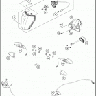 2019 500 EXC-F CHASSIS Фара